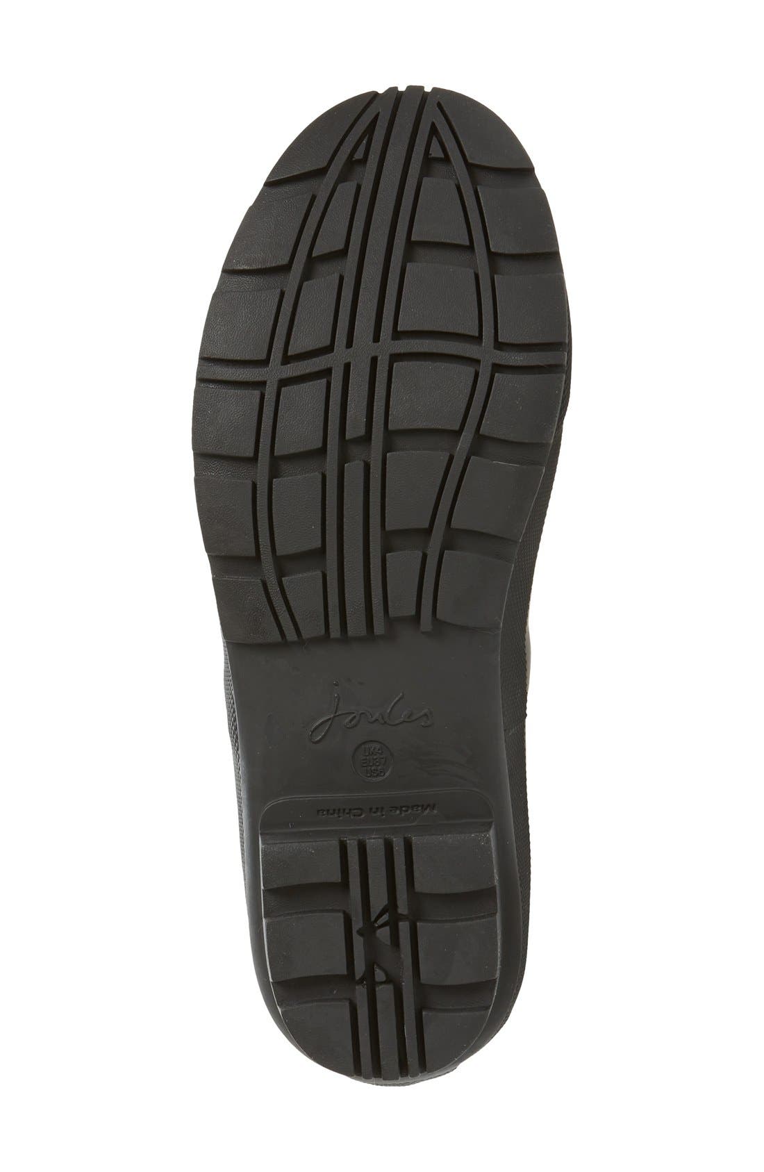 'Field Welly' Rain Boot, Alternate, color, BLACK