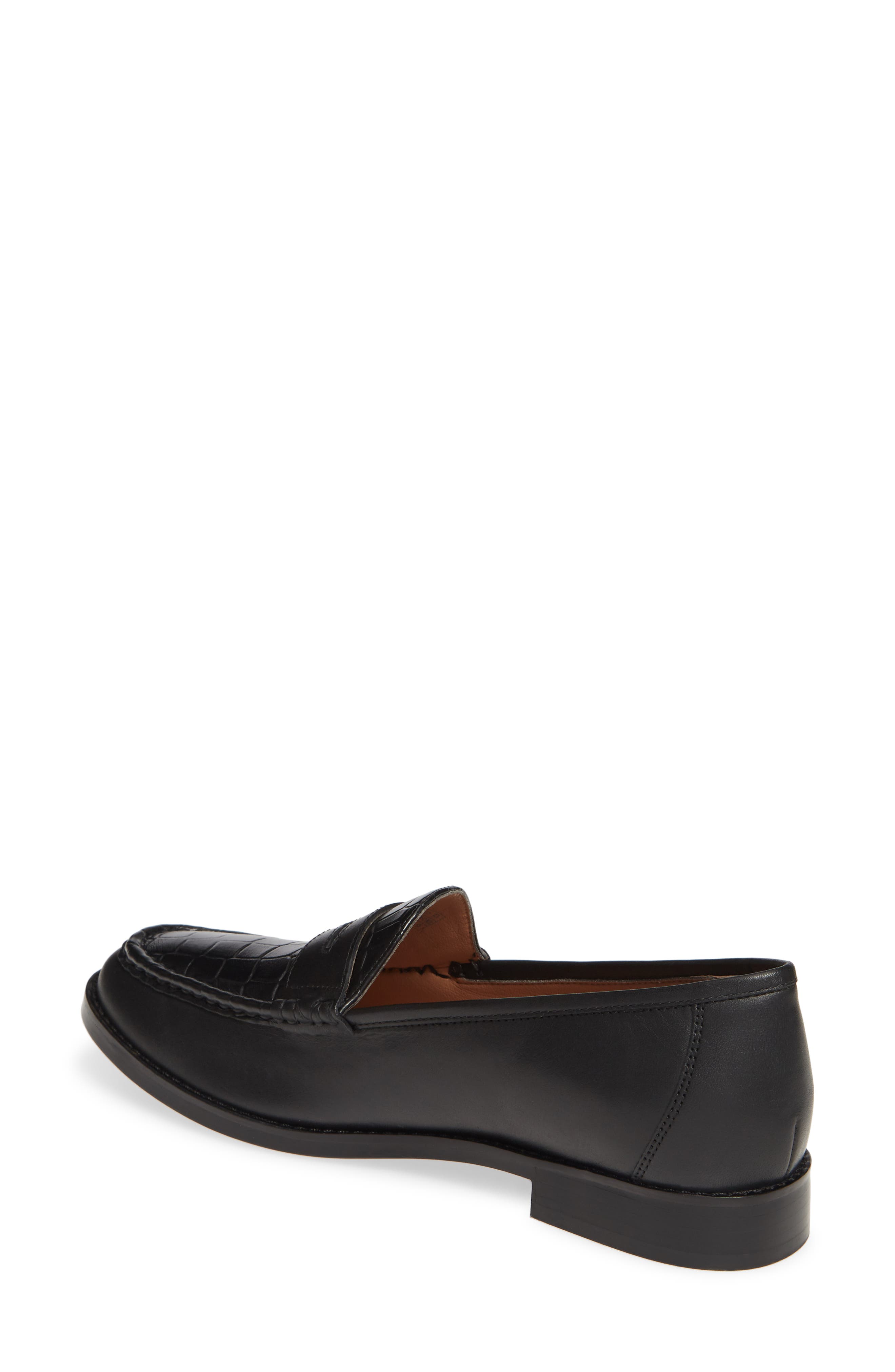 Waverly Loafer, Alternate, color, BLACK SNAKE PRINT