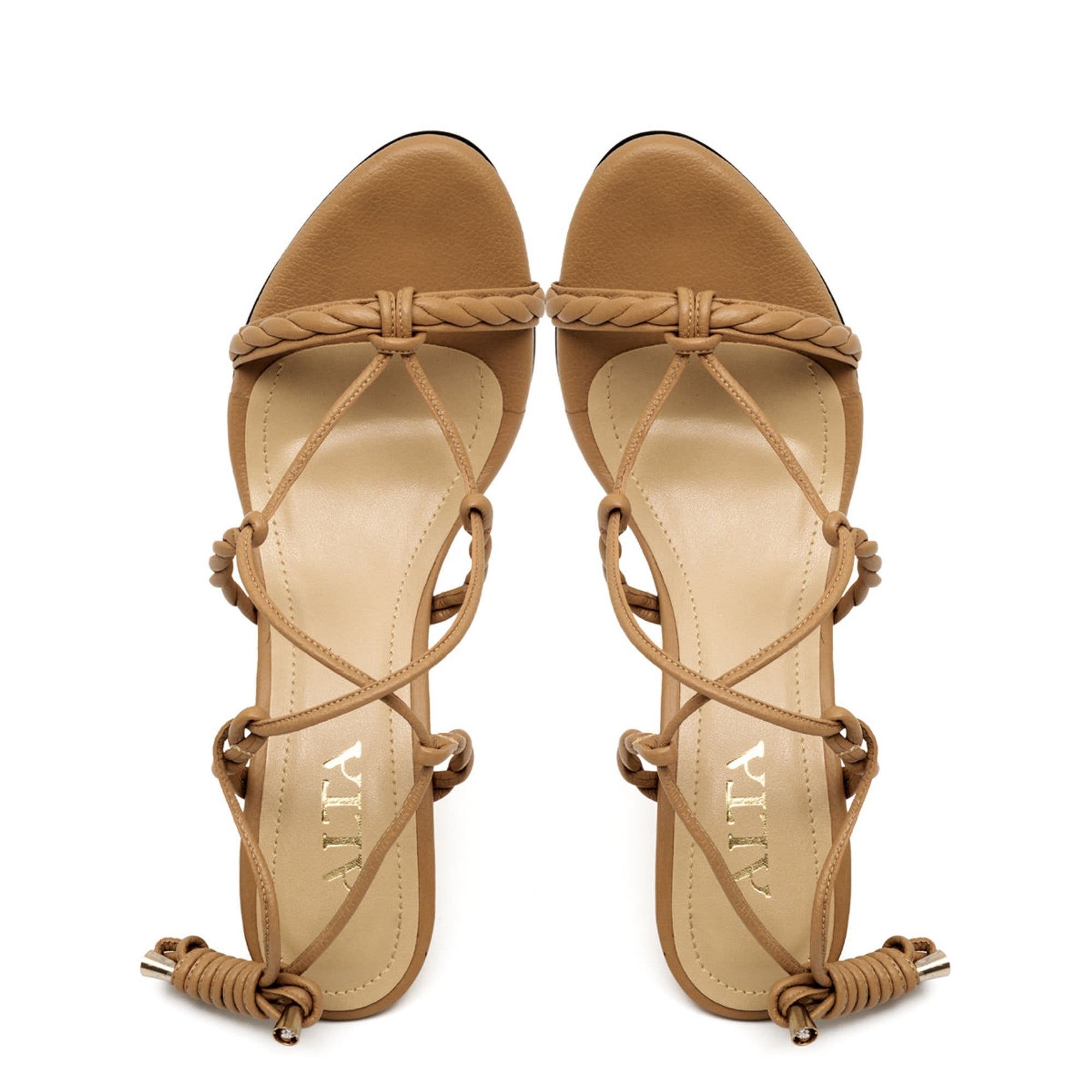 Sussana Sandals, Alternate, color, Nude