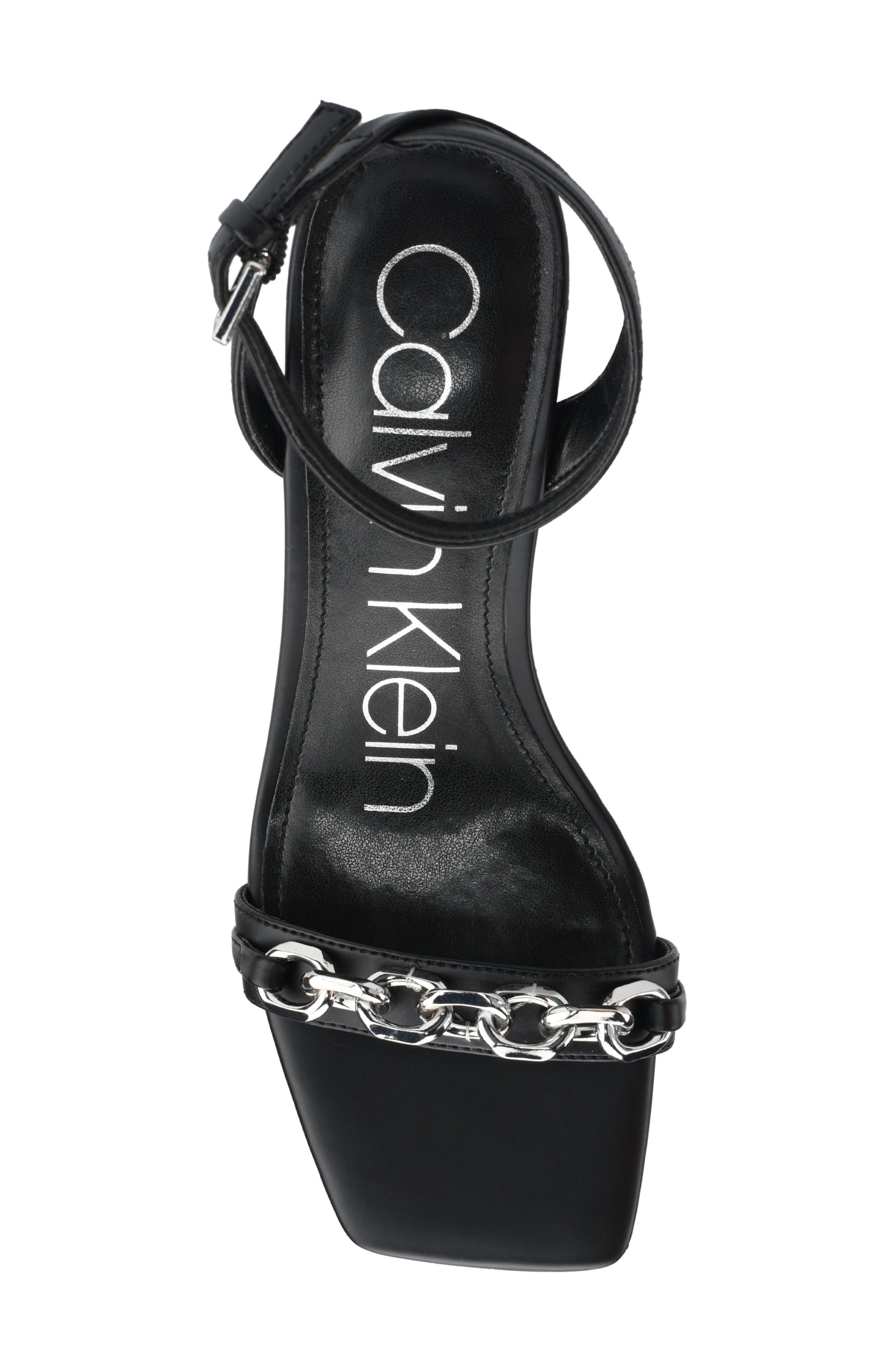 Calvin Klein Cartina Ankle Strap Sandal, Alternate, color, 