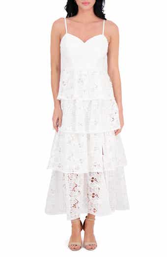 Siena Embroidered Lace Maxi Dress