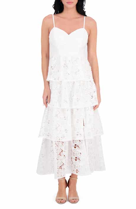 Siena Embroidered Lace Maxi Dress