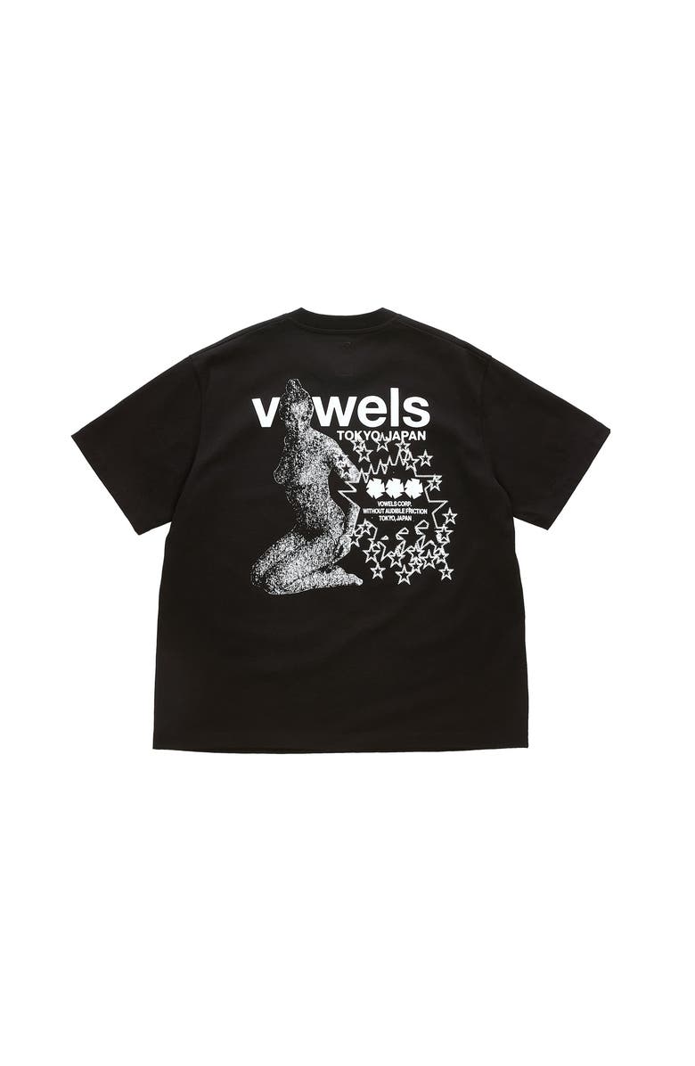 vowels Audible Friction Tee, Alternate, color, Black