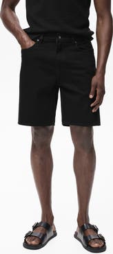 MANGO Regular Fit Denim Shorts