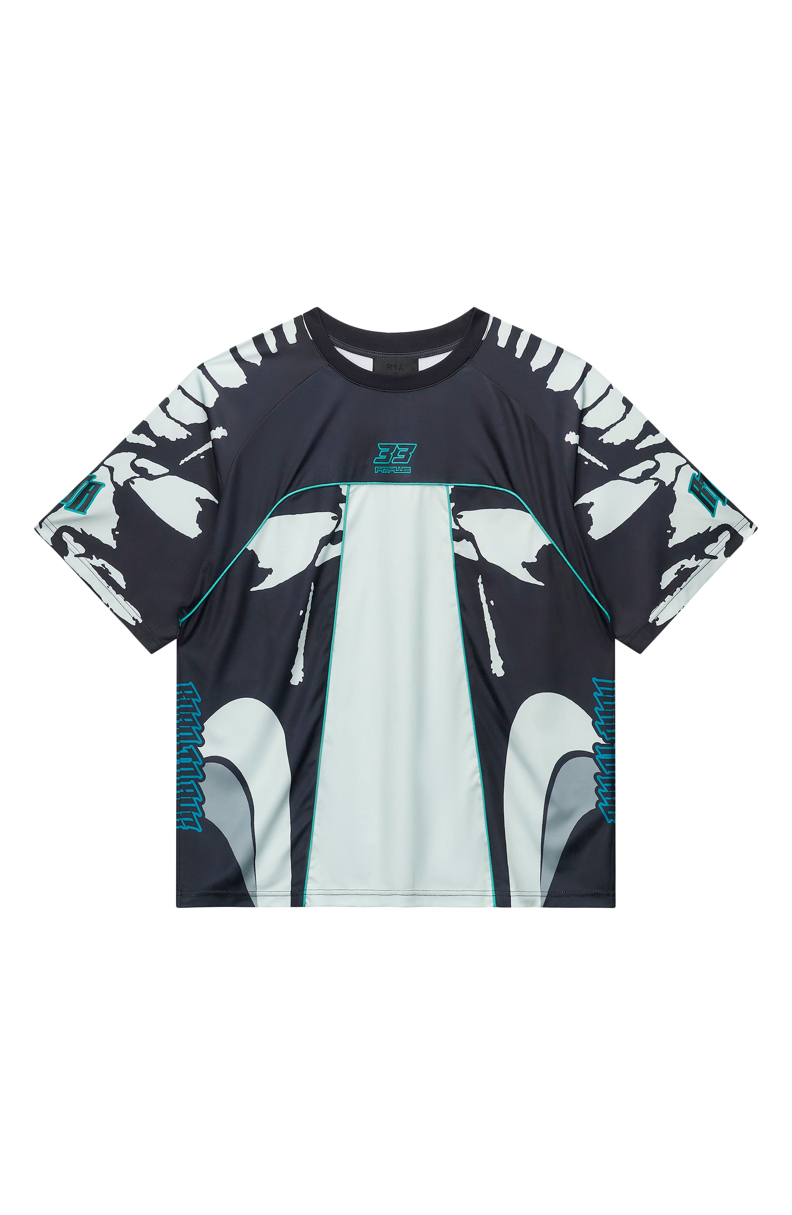 selected BLACK LIGHT TEAL RACING