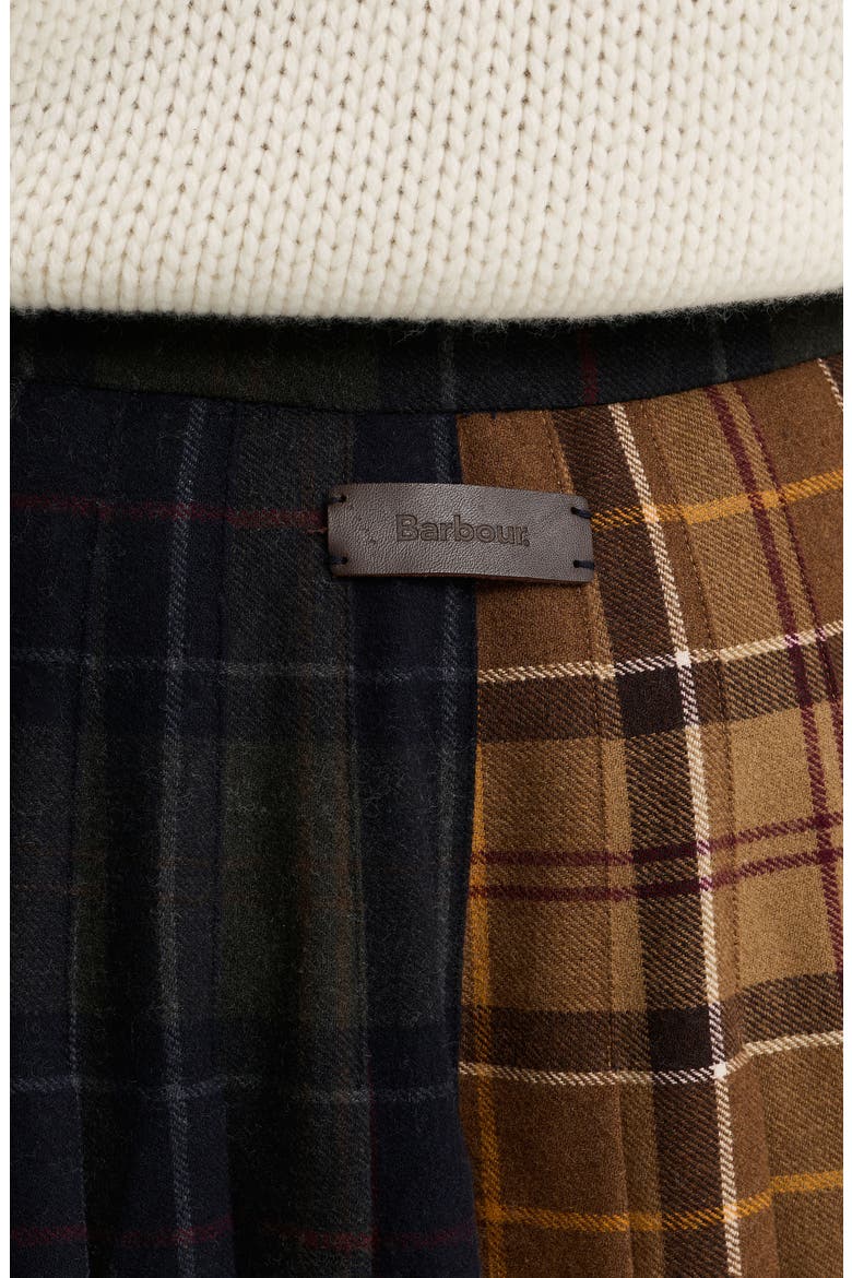 Hazelwood Plaid Midi Skirt, Alternate, color, MULTI