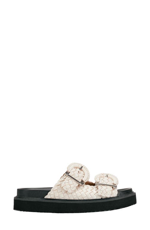 Marc Fisher Ltd Auggie Two Strap Sandal In White