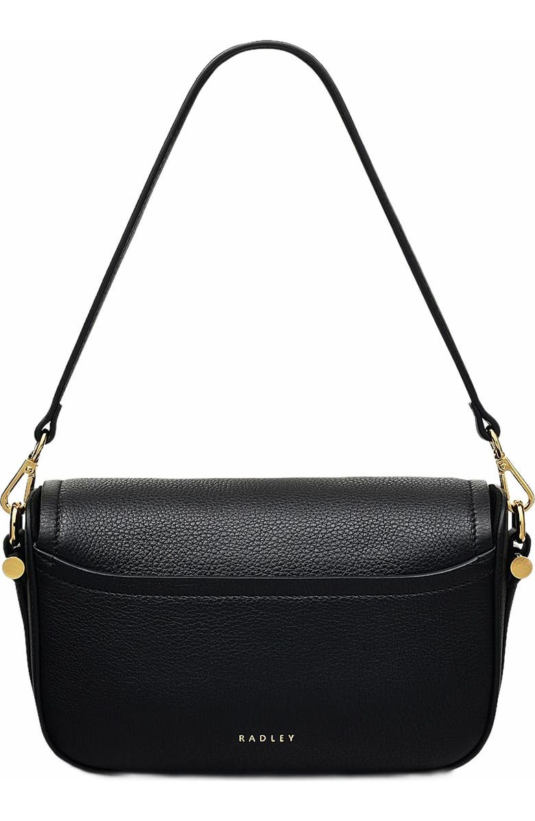Radley Bathurst Mews Small Flapover Crossbody Bag, Alternate, color, Black