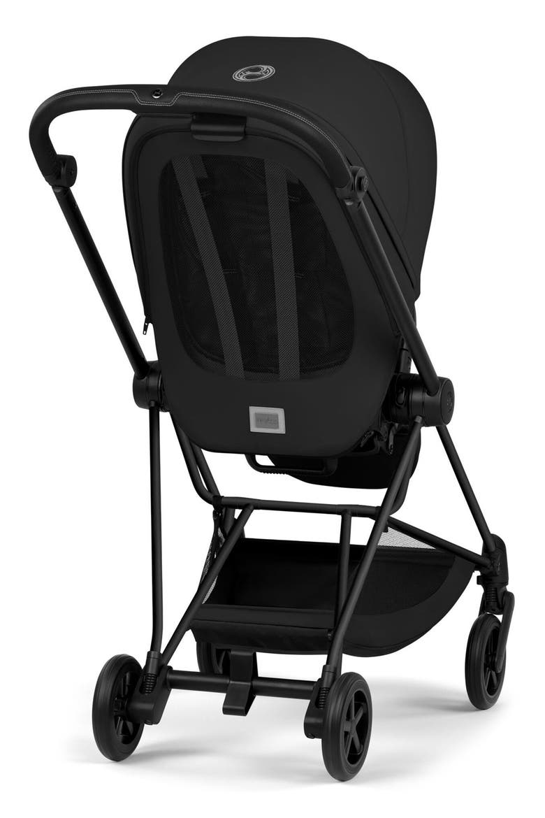 Mios Compact Stroller – Platinum Collection, Alternate, color, MATTE BLACK/ SEPIA BLACK