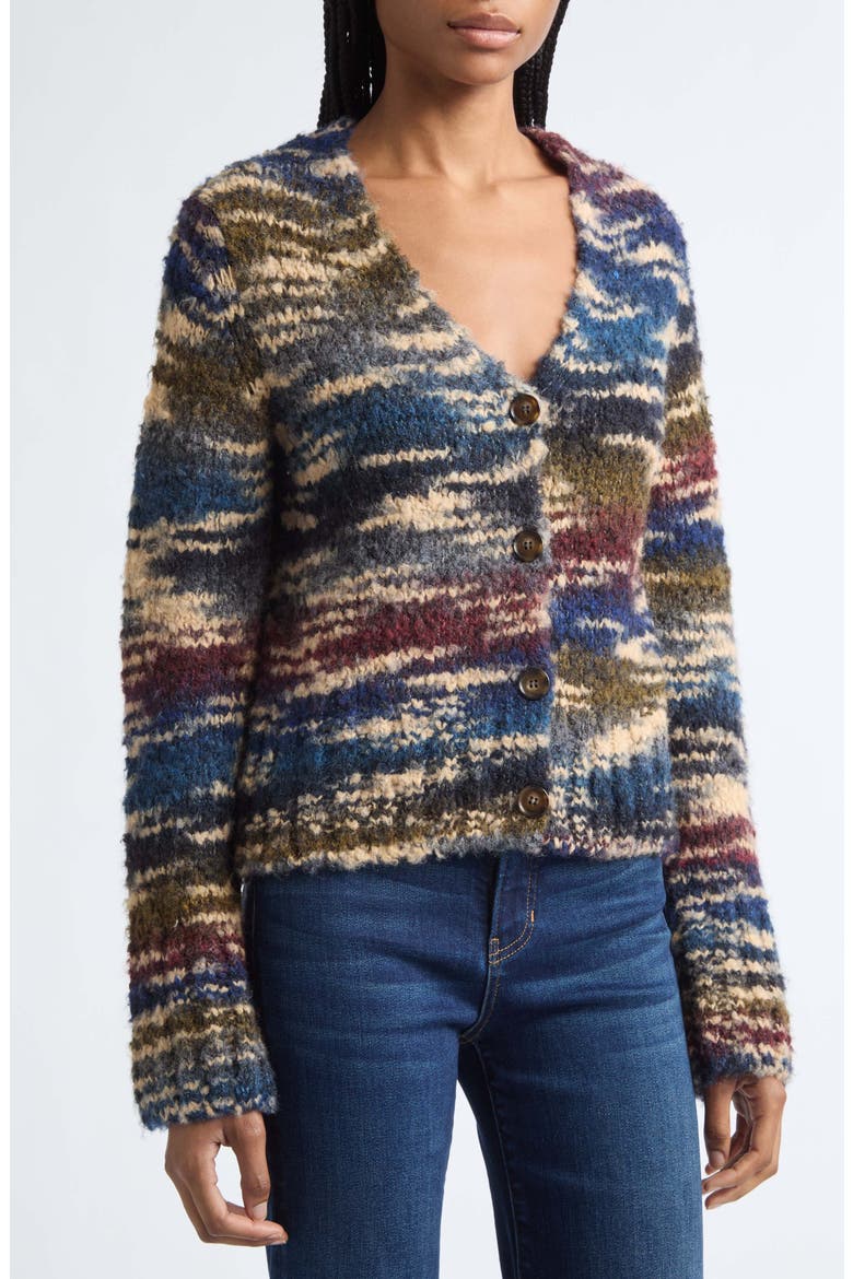 Monae Cardigan, Alternate, color, TEAL MULTI