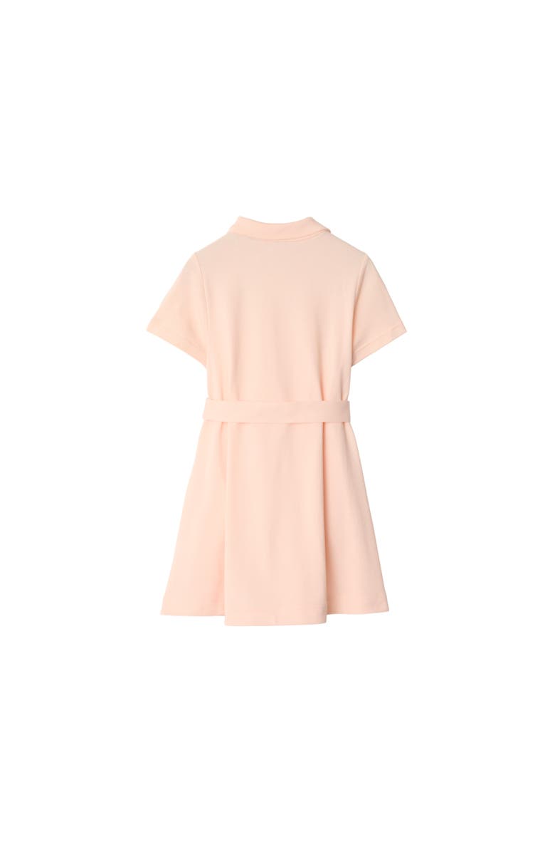 Burberry Cotton Polo Shirt Dress, Alternate, color, Shell