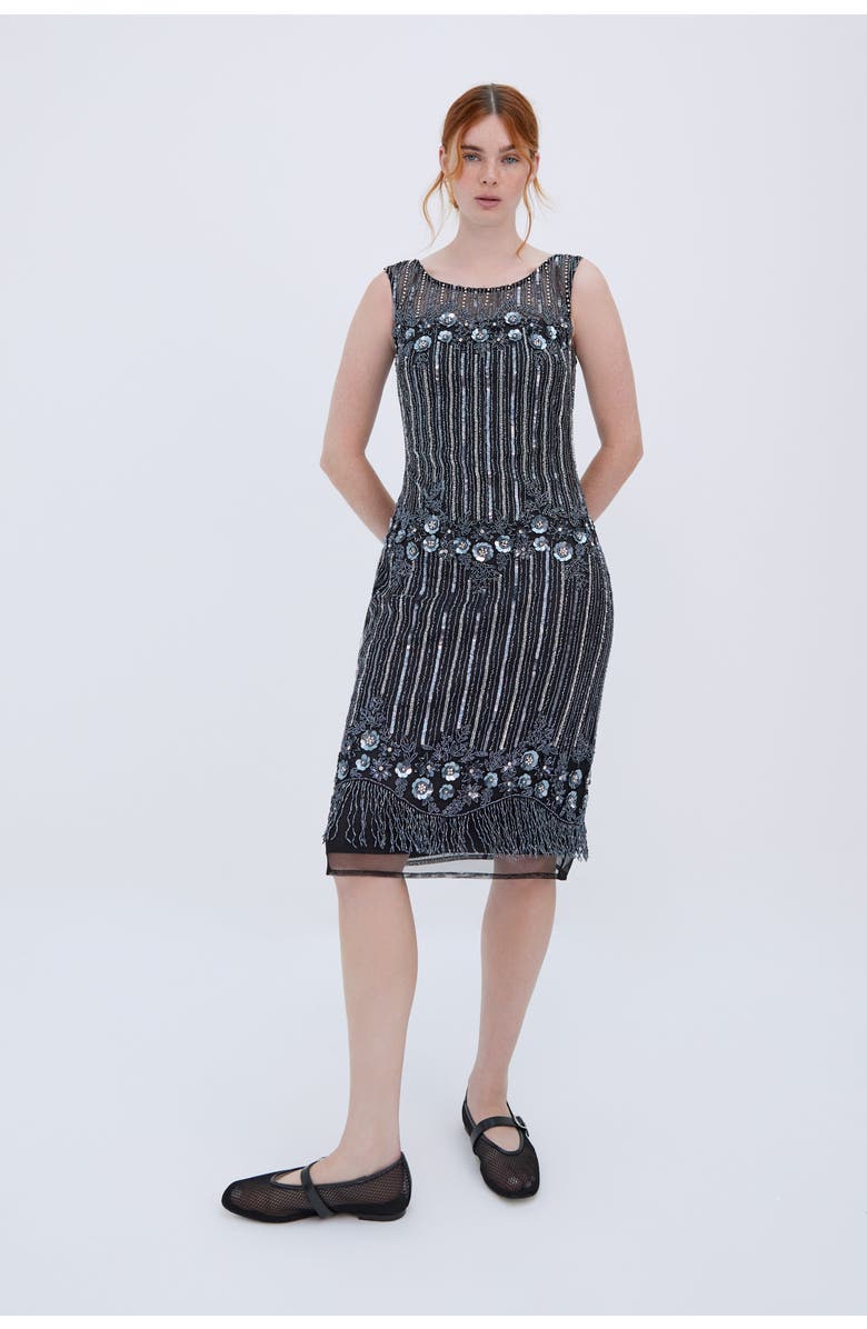 RAISHMA Kara Dress, Main, color, Black