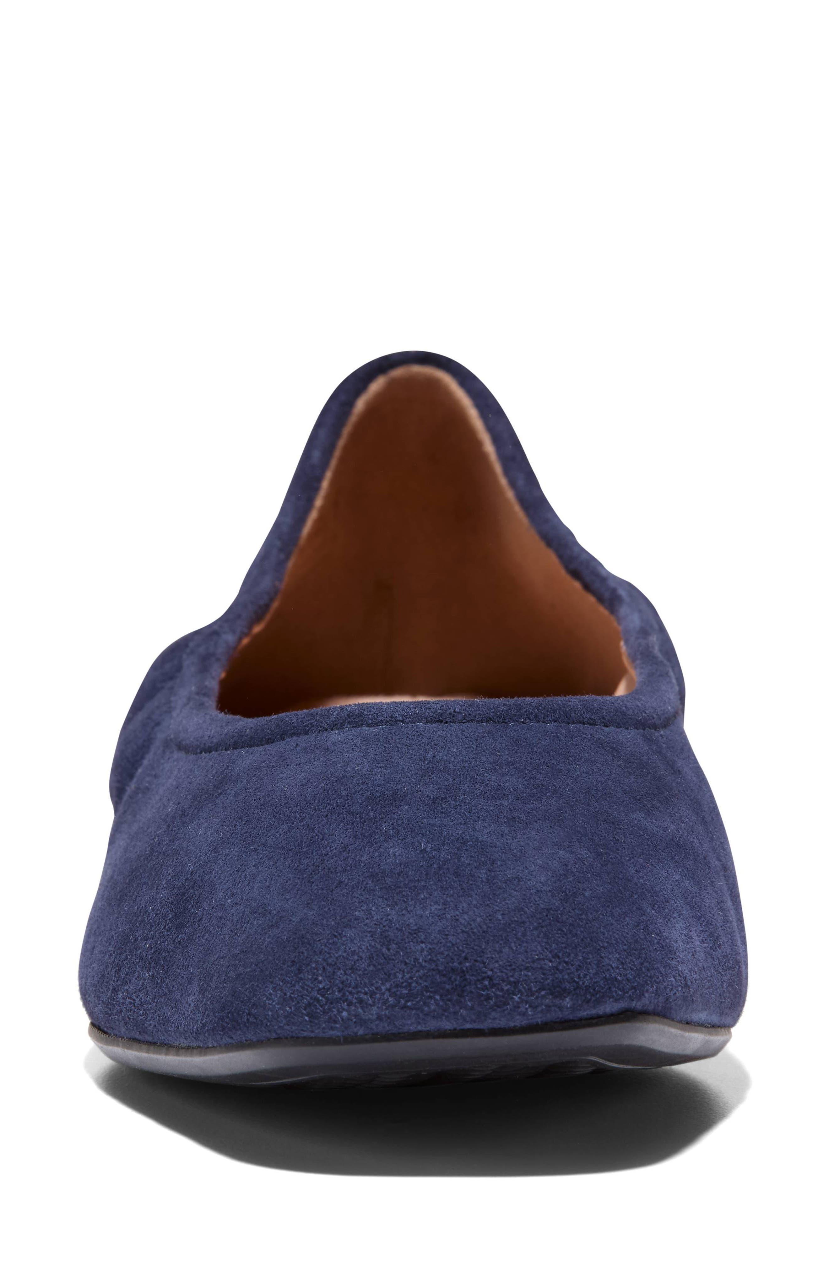 Go-To Valinda Ballet Flat, Alternate, color, MIDNIGHT MOON SUEDE