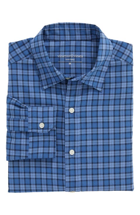 Plaid Tech Twill Shirt