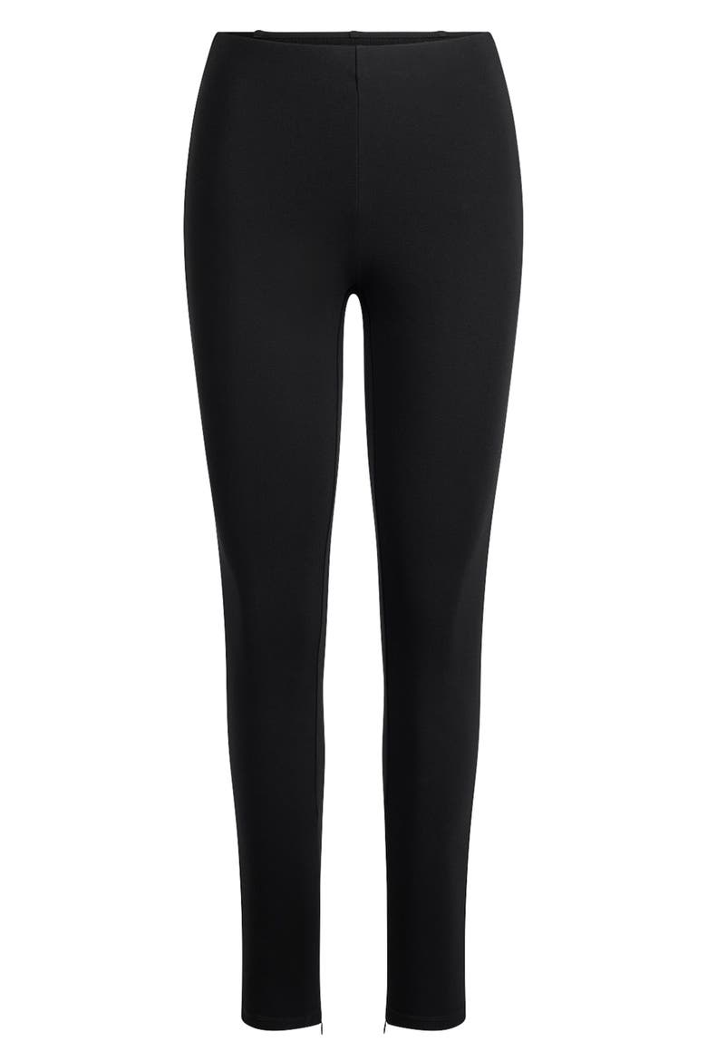 The Essential Collection High Waist Leggings, Alternate, color, OBSIDIAN