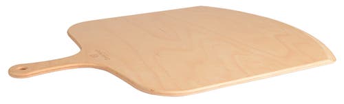 Emile Henry Italian Beechwood Pizza Peel, 18" x 13" in Brown 