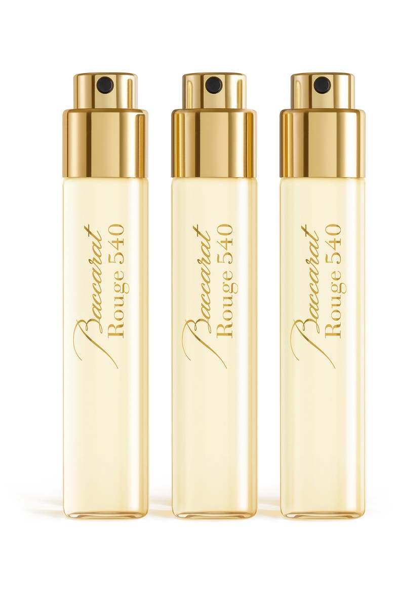 Baccarat Rouge 540 Eau de Parfum Refill Trio, Main, color, NO COLOR