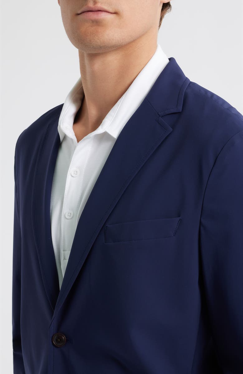 Peter Millar Crown Crafted Bingham Performance Sport Coat, Alternate, color, Navy