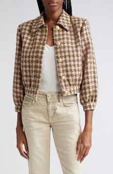 Bridges Tweed Crop Jacket