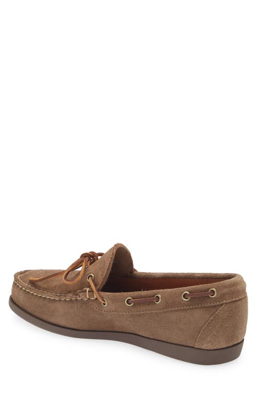 Easymoc Camp Moc Toe Boat Shoe In Mole