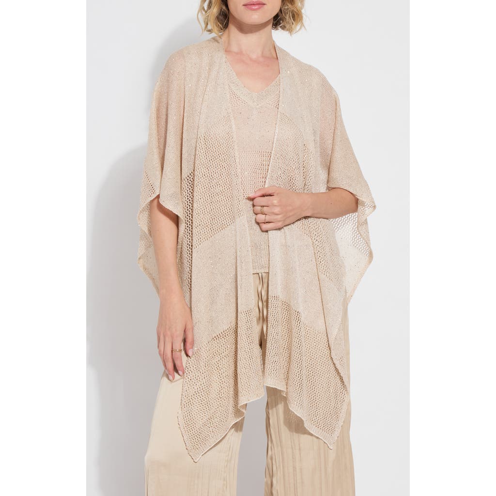 Lyssé Riva Mesh Sequin Shrug