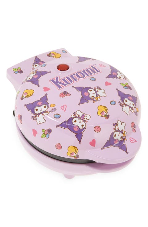 x Sanrio Kuromi Mini Waffle Maker