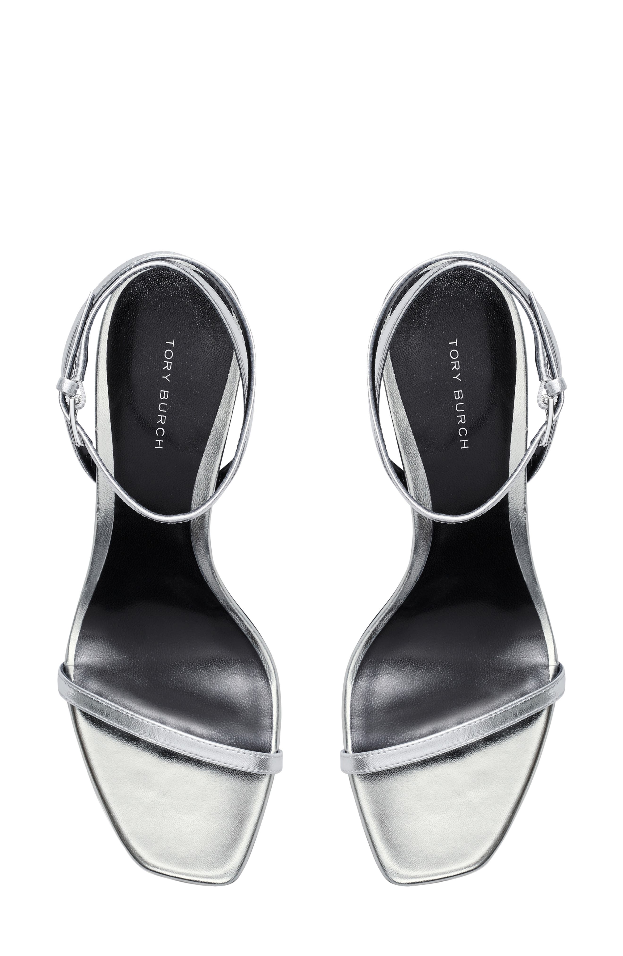 Pavé Heel Sandal, Alternate, color, SILVER