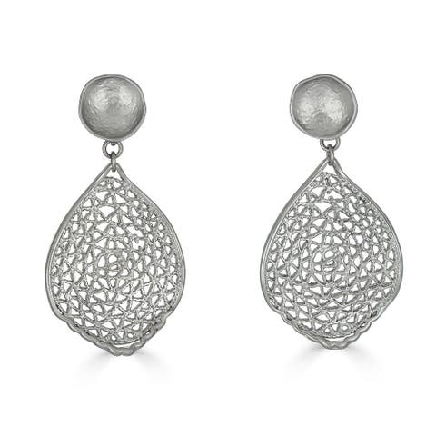 Teardrop Lace Earring