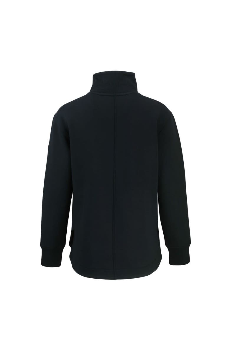 Cutter & Buck Women's Cutter & Buck Black Tampa Bay Buccaneers Throwback Logo Roam Eco Recycled Full-Zip Jacket, Alternate, color,