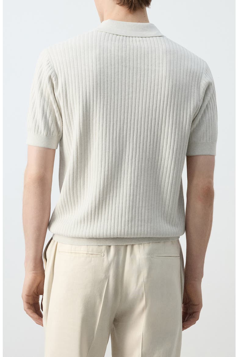 Rib Polo, Alternate, color, SAND