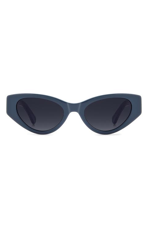 bria 52mm cat eye sunglasses