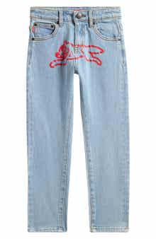 ICECREAM Kids' Running Dog Graphic Jeans