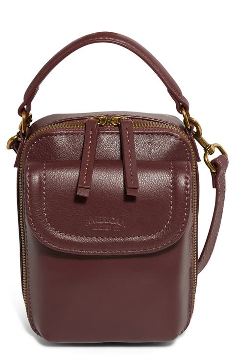 Tribeca Leather Crossbody Bag