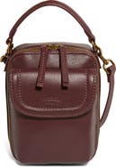AMERICAN LEATHER CO. Tribeca Leather Crossbody Bag