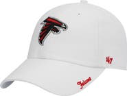 '47 Women's '47 White Atlanta Falcons Miata Clean Up Logo Adjustable Hat