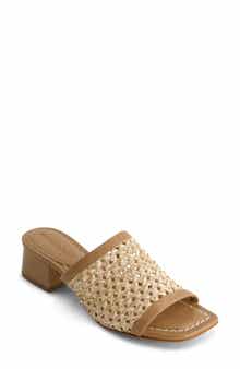 Bernardo Jenne Low Block Heel Sandal
