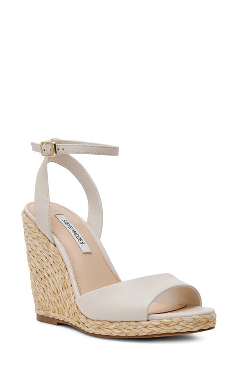 Devin Ankle Strap Wedge Sandal (Women)