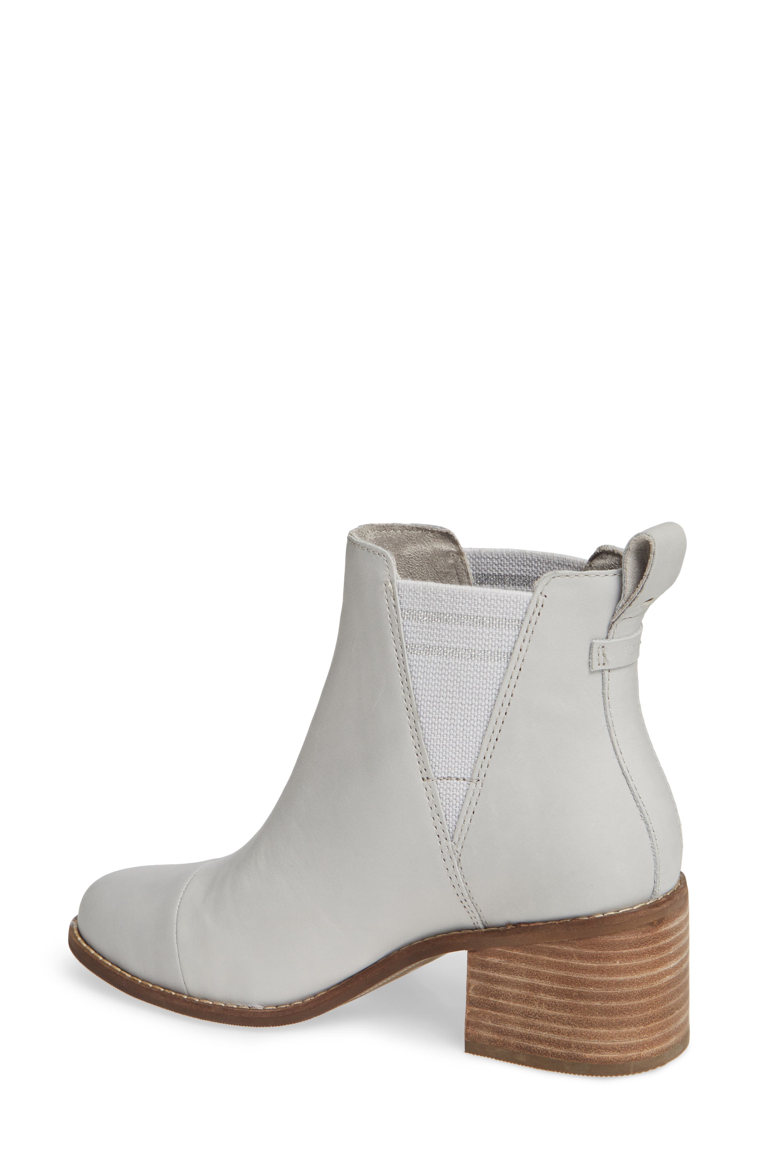 Esme Bootie, Alternate, color, GLACIER GREY LEATHER