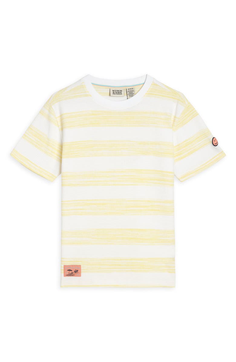 Scotch & Soda Kids' Crewneck T-Shirt, Main, color, Bright White