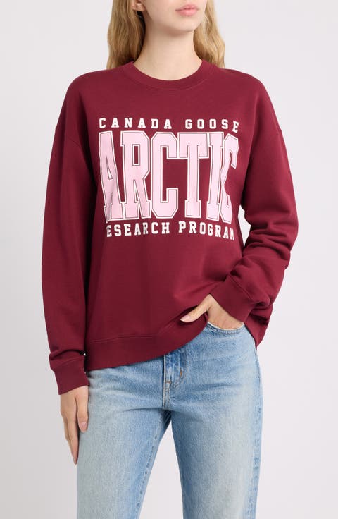 Wander Arctic Research Graphic Organic Cotton Sweatshirt