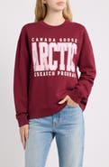 Canada Goose Wander Arctic Research Graphic Organic Cotton Sweatshirt