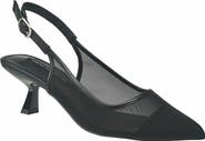 French Connection Elea Mesh And Stone Slingback