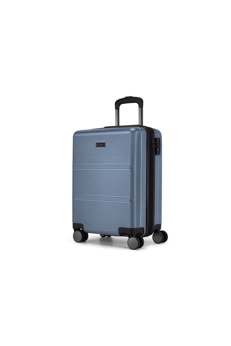 Brussels Hardside Carry-on Luggage with Expansion, Alternate, color, Stormy