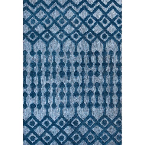 Peralta Moroccan Diamond Indoor/Outdoor Area Rug