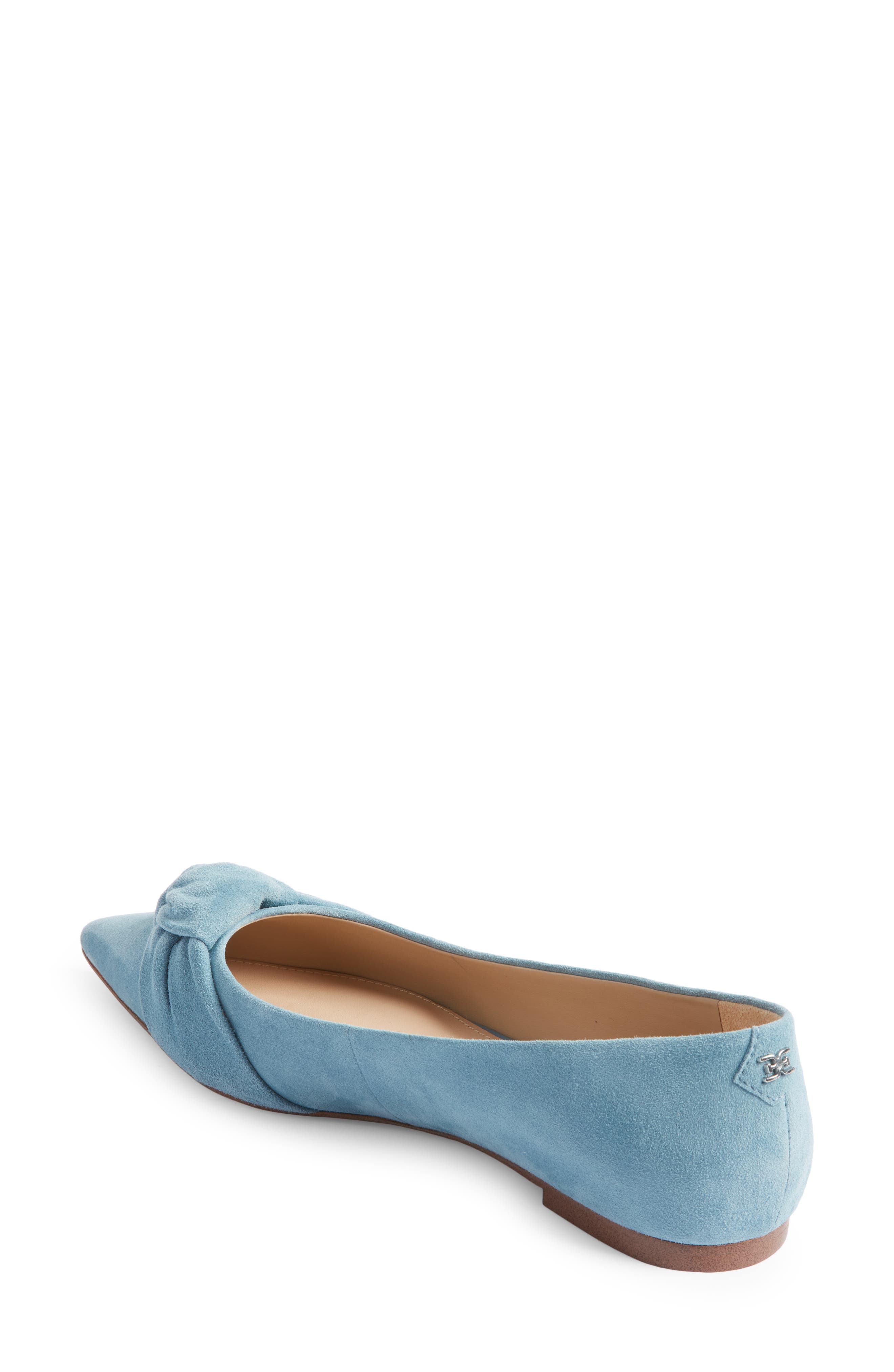 Wheaton Pointed Toe Flat, Alternate, color, ASPEN SKY