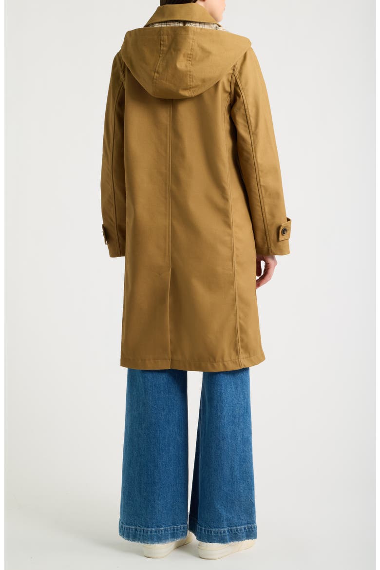 Heritage Long Raincoat, Alternate, color, KHAKI/ TAN