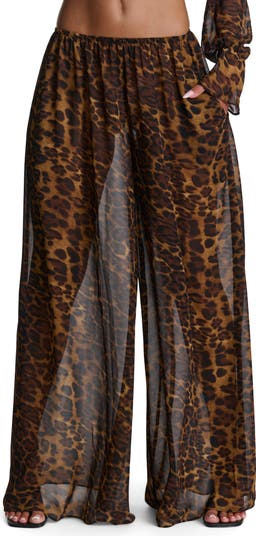 Naked wardrobe パンツ Pinstripe Suited Wide-Leg Pant – Naked Wardrobe