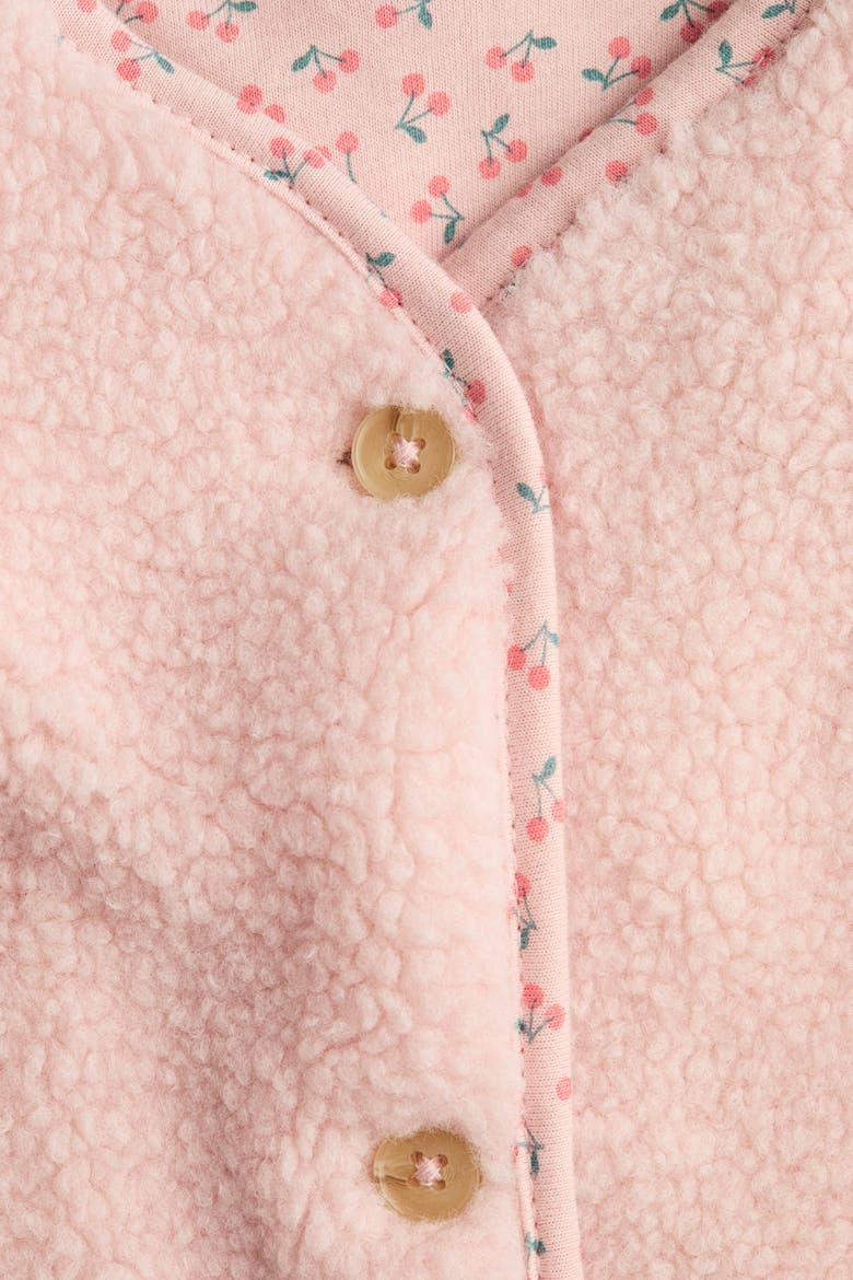 Teddy Jacket, Alternate, color, Light pink