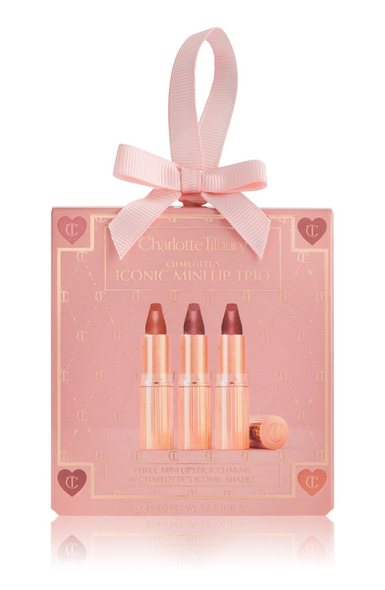 Charlotte Tilbury Iconic Lip Trio (Limited Edition) $45 Value, Alternate, color, 