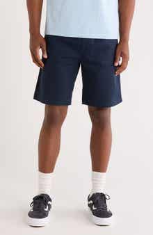 RVCA Americana Elastic Waist Stretch Cotton Carpenter Shorts